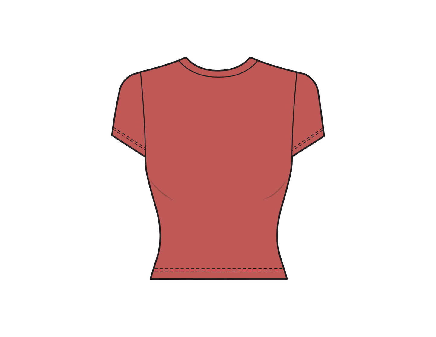 Sienna - Signature Ribbed Short Sleeve