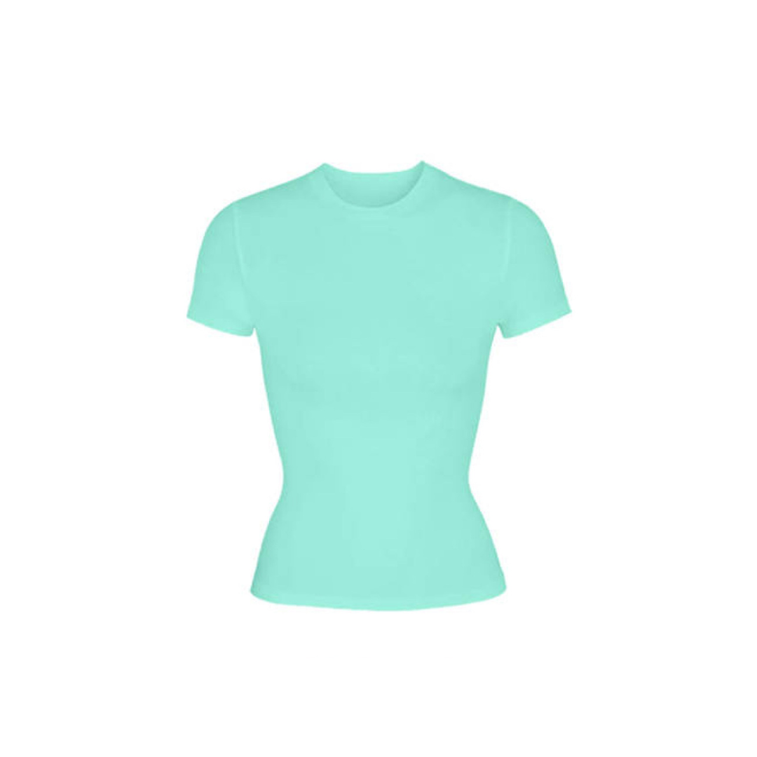 Mint - Signature Ribbed Short Sleeve