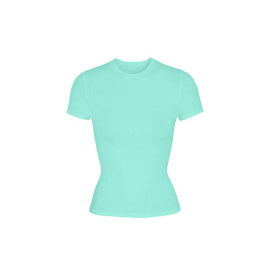 Mint - Signature Ribbed Short Sleeve