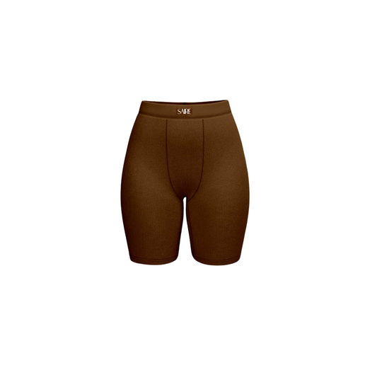 Espresso - Signature Ribbed Boxer Shorts