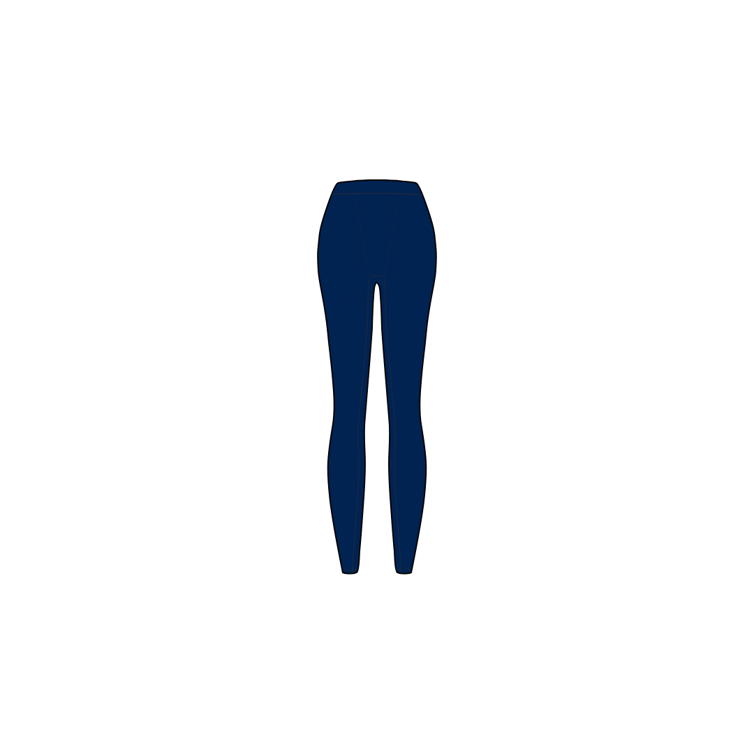 Navy - Signature Ribbed Legging
